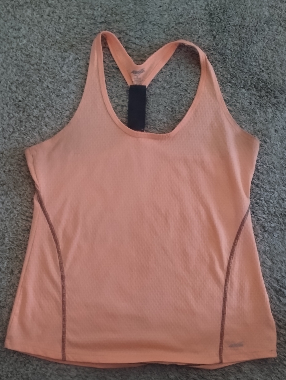 Women's Peach Racerback Tank Top - Athletic Style